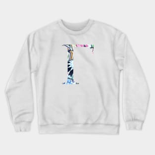 Barcelona Gaudi Gamma Sorority Letter Crewneck Sweatshirt